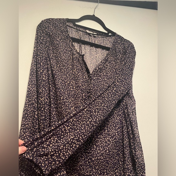 Esprit Purple Women’s Button Down Sheer Shirt Size XL - Picture 7 of 14